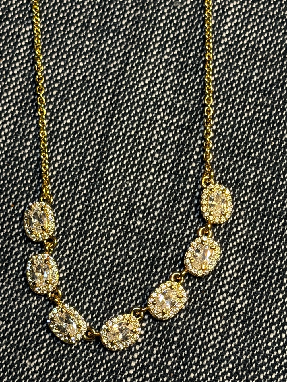 BP Necklace- CZ in Gold Plating